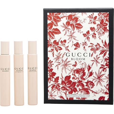 gucci bloom roller ball|gucci guilty rollerball gift set.